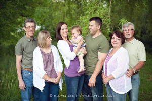 baby family photo session horicon wisconsin