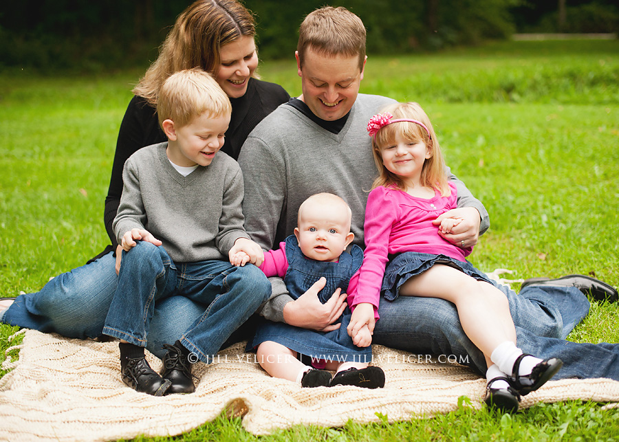 family baby photography session