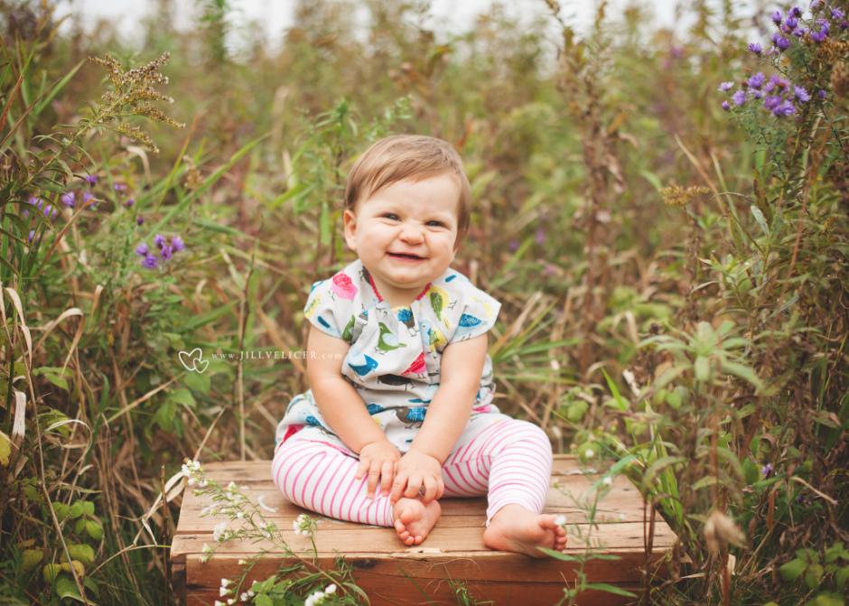 fall baby photography outdoor milwaukee