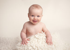 six month old baby boy photo session